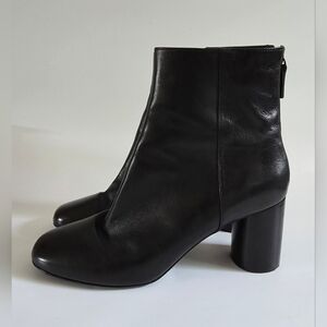 Sandro Sacha Women's Black Leather Boot Size 39